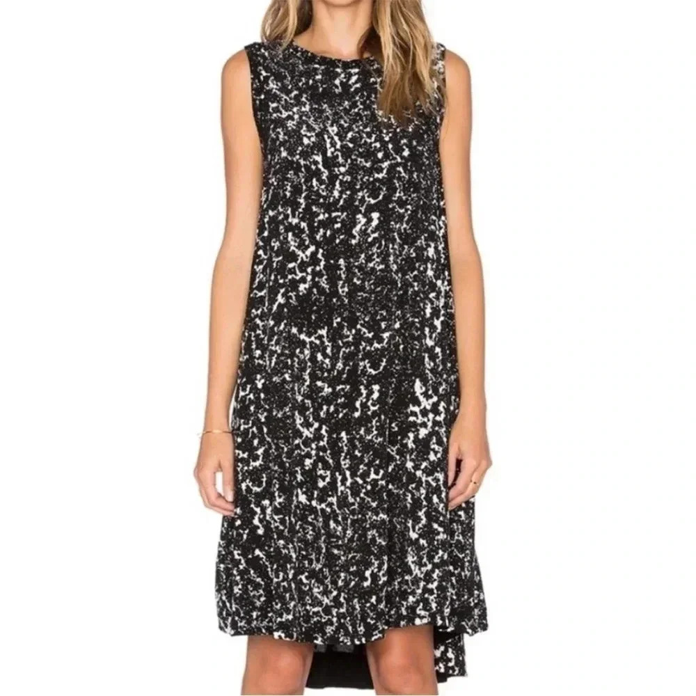 Enza Costa splatter tshirt dress